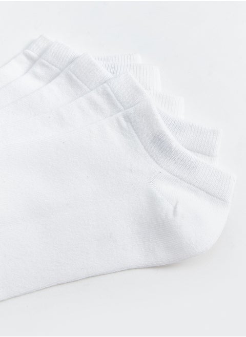 Women's Plain Trainer Socks 5 Pack