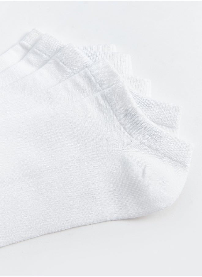 Women's Plain Trainer Socks 5 Pack