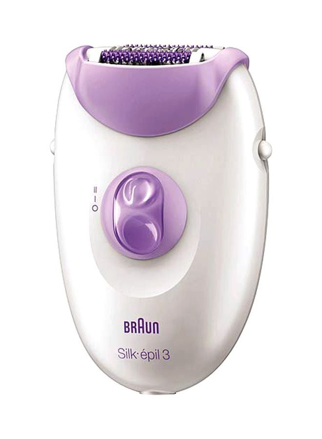 Hair Removal Epilator White/Violet