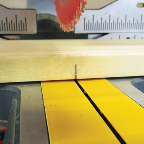FastCap Zero Clearance Tape - Made from Durable PVC - 2inch Width x 16inch Length, 5 Yellow Strips - 05432 - Image 2