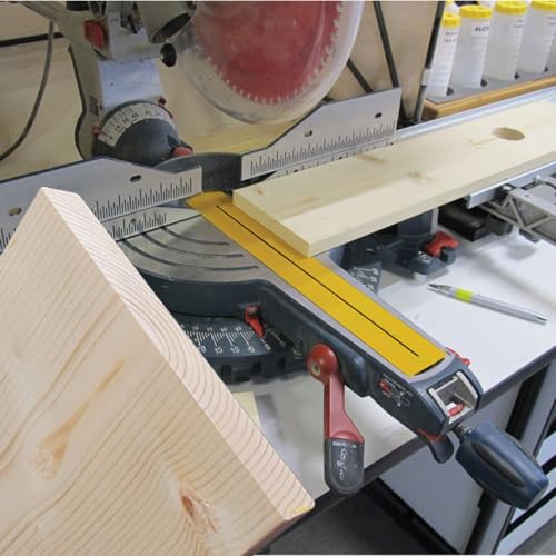 FastCap Zero Clearance Tape - Made from Durable PVC - 2inch Width x 16inch Length, 5 Yellow Strips - 05432 - Image 3