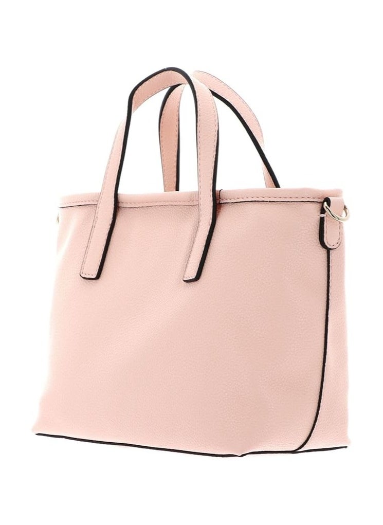 GUESS GUESS Women's Crossbody 2 in 1 Double Tote Bag Latona Mini Tote Light Rose  - Image 4