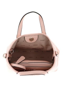جس حقيبة كروس بودي نسائية 2 في 1 مزدوجة من GUESS Latona Mini Tote باللون الوردي الفاتح  - Image 5