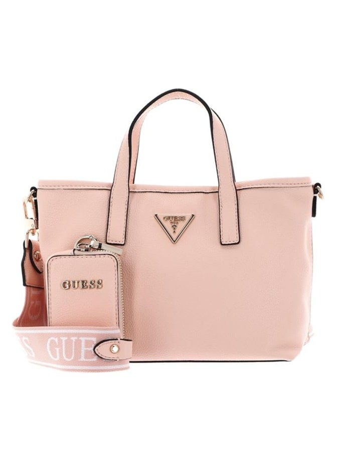 GUESS GUESS Women's Crossbody 2 in 1 Double Tote Bag Latona Mini Tote Light Rose  - Image 1