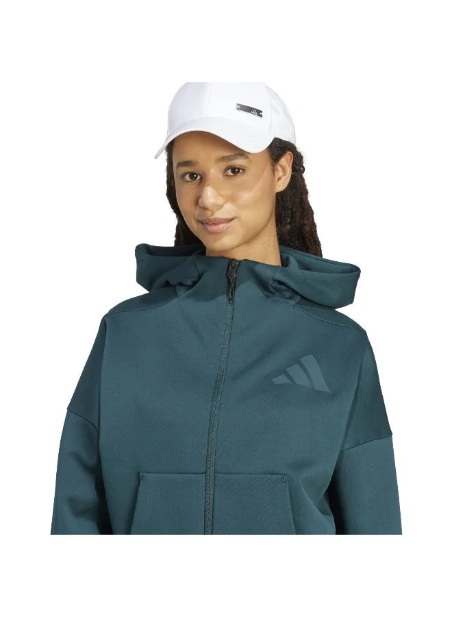 Adidas AURIVY Z.N.E. Full Zip Hoodie for Women | Best Price UAE