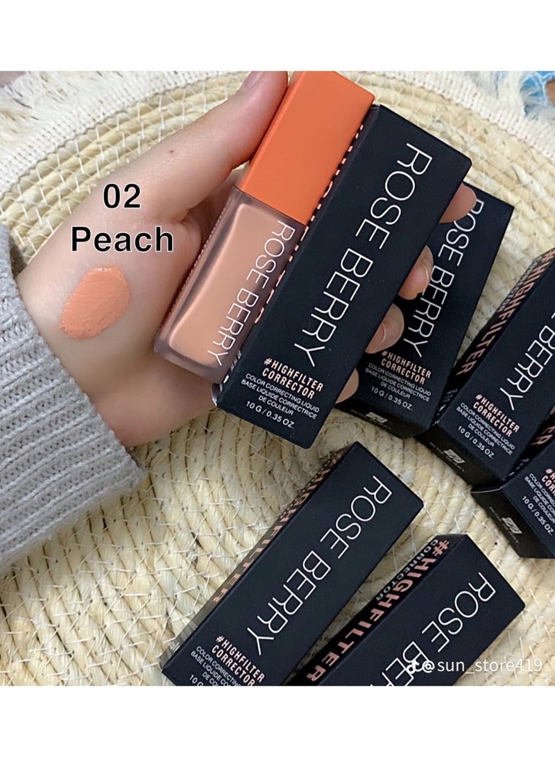 ROSE BERRY HighFilter Concealer Corrector - 02 Peach - Image 2