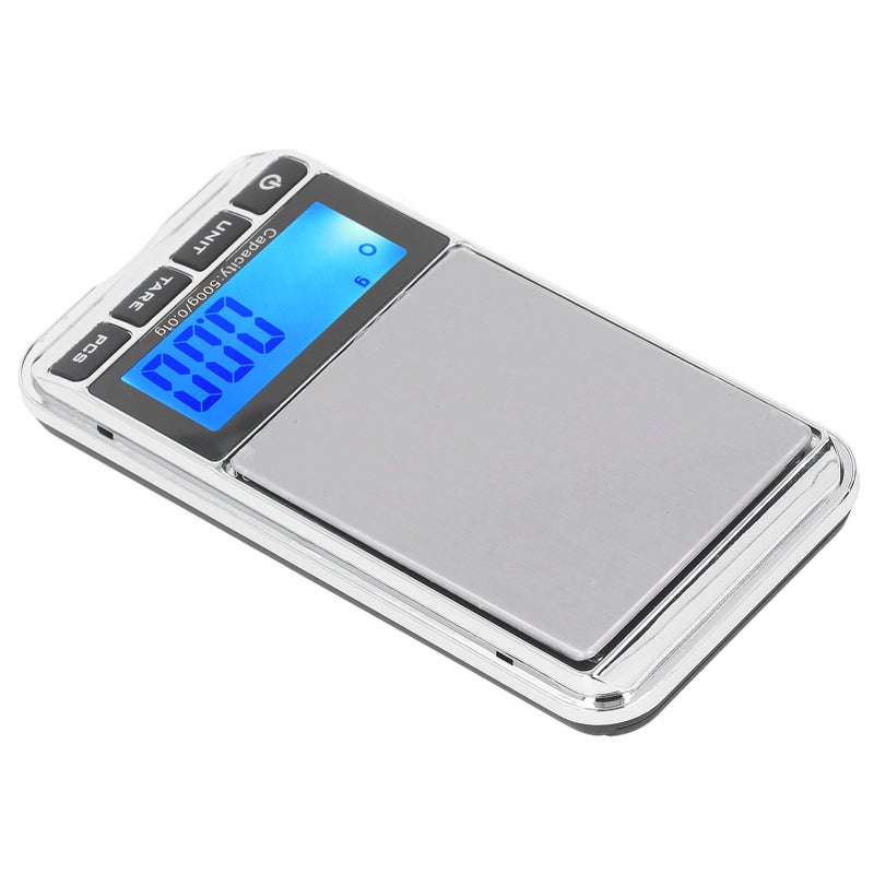 Digital Pocket Scale High Accuracy Portable Safe Reliable Mini Pocket Jewelry Scale with LCD Display for Jewelry Shop Home 500g/0.01g - Image 3