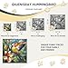 Qiuenisray Wooden Puzzles for Adults Mothers Day Puzzle Stained Glass Hummingbird Puzzle 200 Piece FSC Certified Unique Animal Shape Wood Puzzles Bird Jigsaw Puzzles for Family Game 112x112 in - Image 4