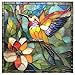 Qiuenisray Wooden Puzzles for Adults Mothers Day Puzzle Stained Glass Hummingbird Puzzle 200 Piece FSC Certified Unique Animal Shape Wood Puzzles Bird Jigsaw Puzzles for Family Game 112x112 in - Image 2