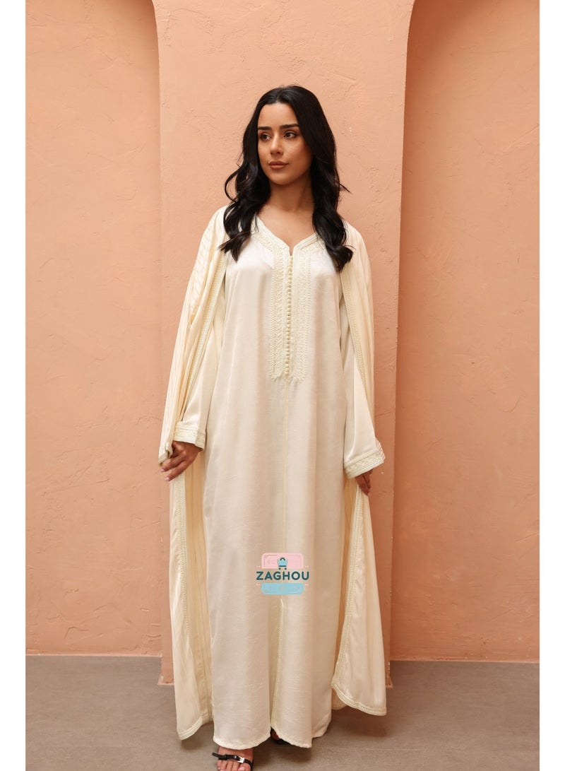 ZAGHOU ZAYNA TWO-PIECE KAFTAN - Image 1