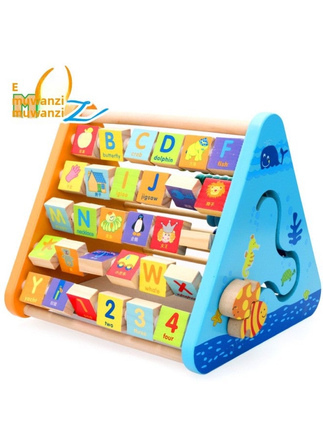 Manufacturers Selling Young Children's Learning Phonetic Phonetic Flip Calculation Frame Children's Mathematical Calculation Early Education Puzzle Enlightenment Toys-Color:YDL-pinyin Flap  - Image 2