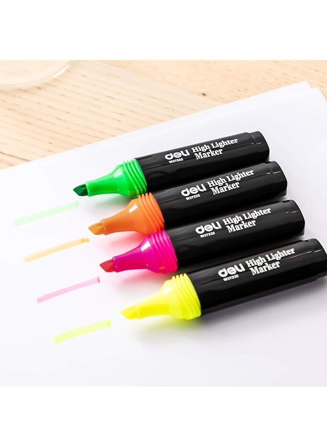 ديلي مجموعة أقلام تحديد 4 قطع 4 ألوان E37232 - Image 5