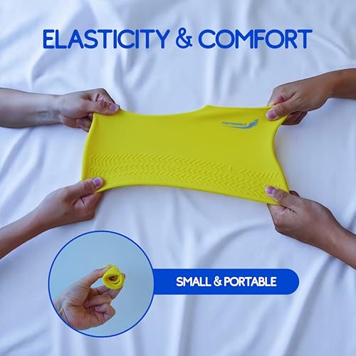 FOOTINSOLE.COM Waterproof Silicone Rubber Shoe Covers for Rain, Non-Slip Easy-handy Water Resistant Overshoes Outdoor Cycling Hiking Protectors Apply to Men, Women, Kids (Small, WHITE) - Image 5