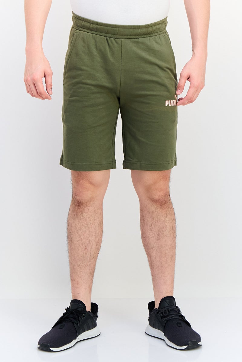 PUMA Men Sportswear Fit Outdoor Shorts, Olive - Image 1