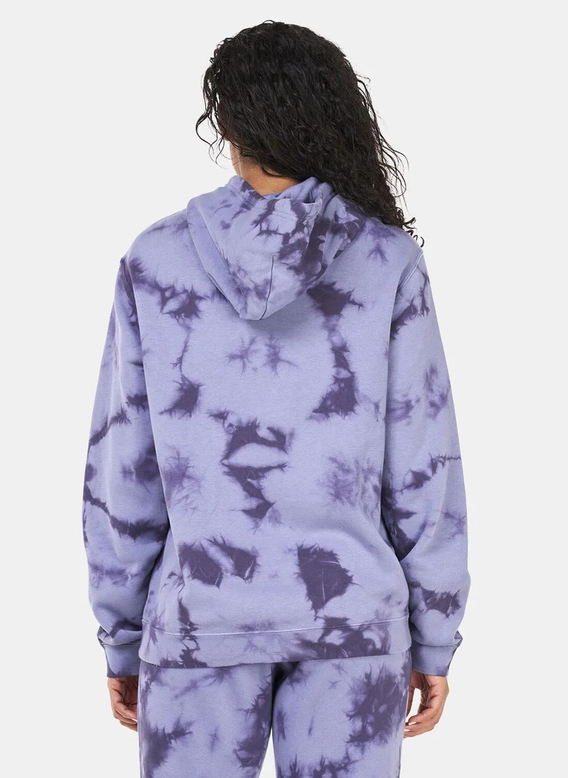CONVERSE Go-To Star Chevron Washed Hoodie