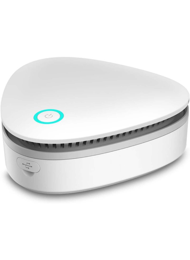 Monda Portable Ozone Odor Eliminator Air Purifier for Fridge Car Shoes Closet | Fast Smoke Pet Kitchen Smell Remover USB Rechargeable No Filter - Image 1