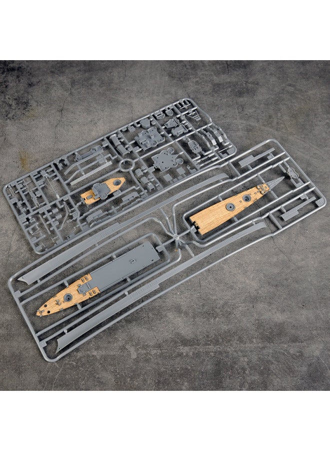 TAMIYA TAMIYA Special 31804 Wooden Deck With Anchor Chain Adhesive Assembly Model Production Upgrade Parts 1/700-Color:Wooden Deck (including Anchor Chain)  - Image 2