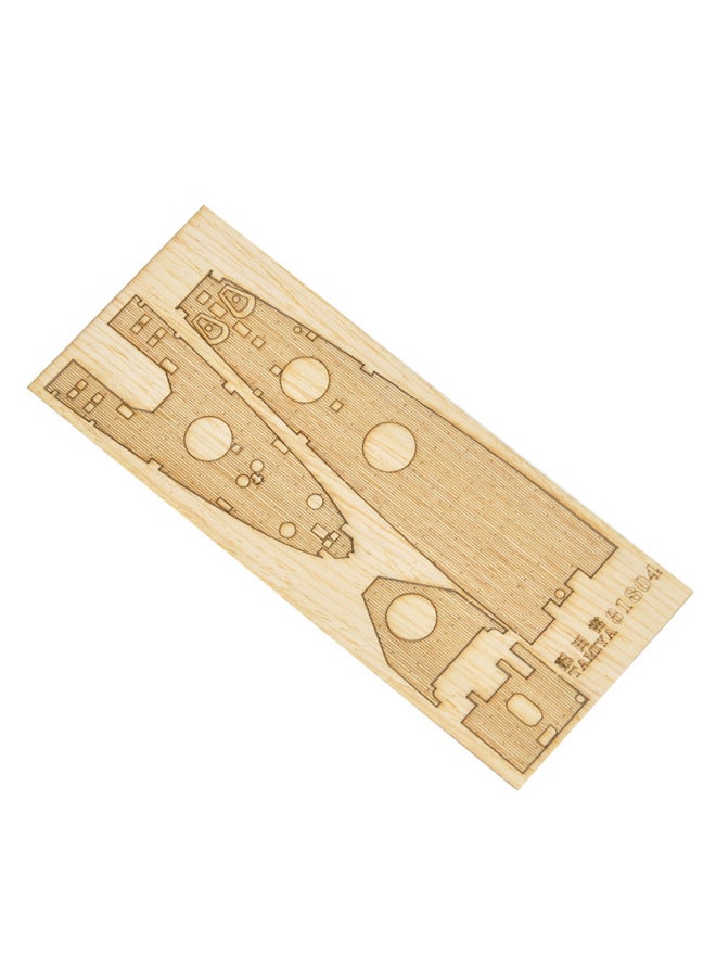 TAMIYA TAMIYA Special 31804 Wooden Deck With Anchor Chain Adhesive Assembly Model Production Upgrade Parts 1/700-Color:Wooden Deck (including Anchor Chain)  - Image 5