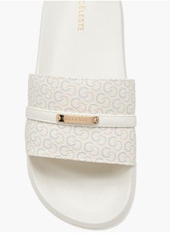 Celeste Womens Slide Slippers With Slip On Closure  - Image 3