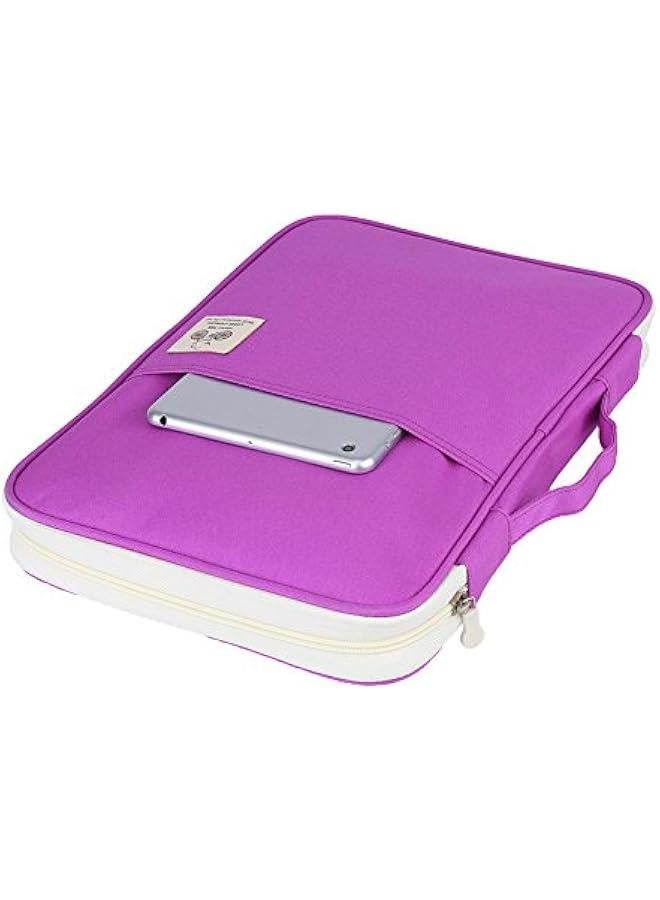 Generic A4 Document Bag, 5Colors File Folder Portfolio Organizer Computer Notebook Zippered Case for Tablet Notebook Pens Documents() - Image 1