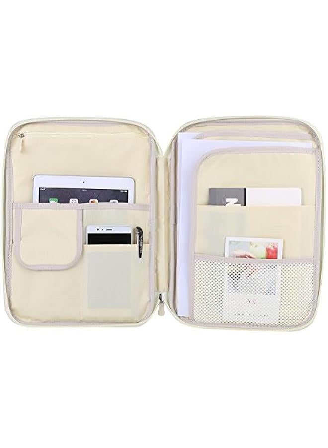 Generic A4 Document Bag, 5Colors File Folder Portfolio Organizer Computer Notebook Zippered Case for Tablet Notebook Pens Documents() - Image 5