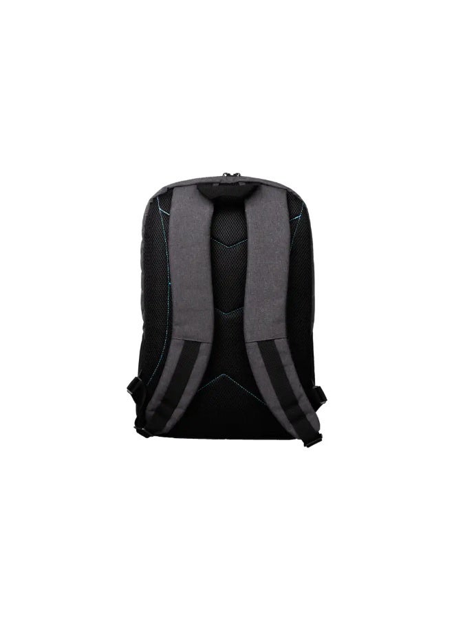 Acer Predator Urban BackPack 15.6", Polyester, Water Resistant, Reinforced Back, Hard Bottom & Top Lid, Gray - Image 5