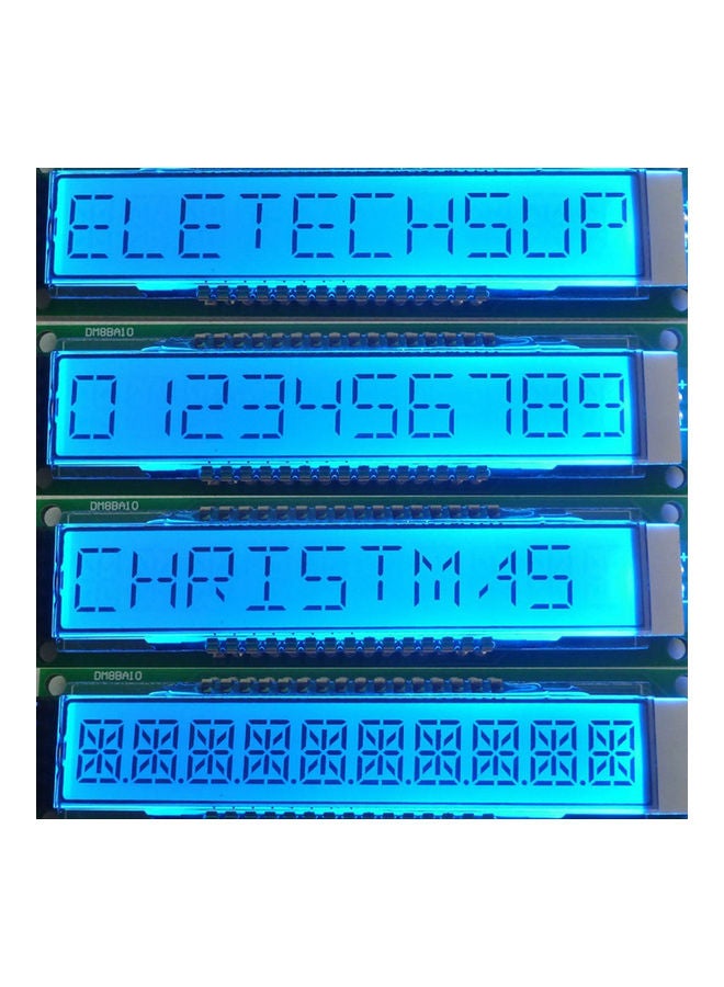 NIBEMINENT 10 Bit LCD Display Module Multicolour 9.20x0.90x2.40cm - Image 5