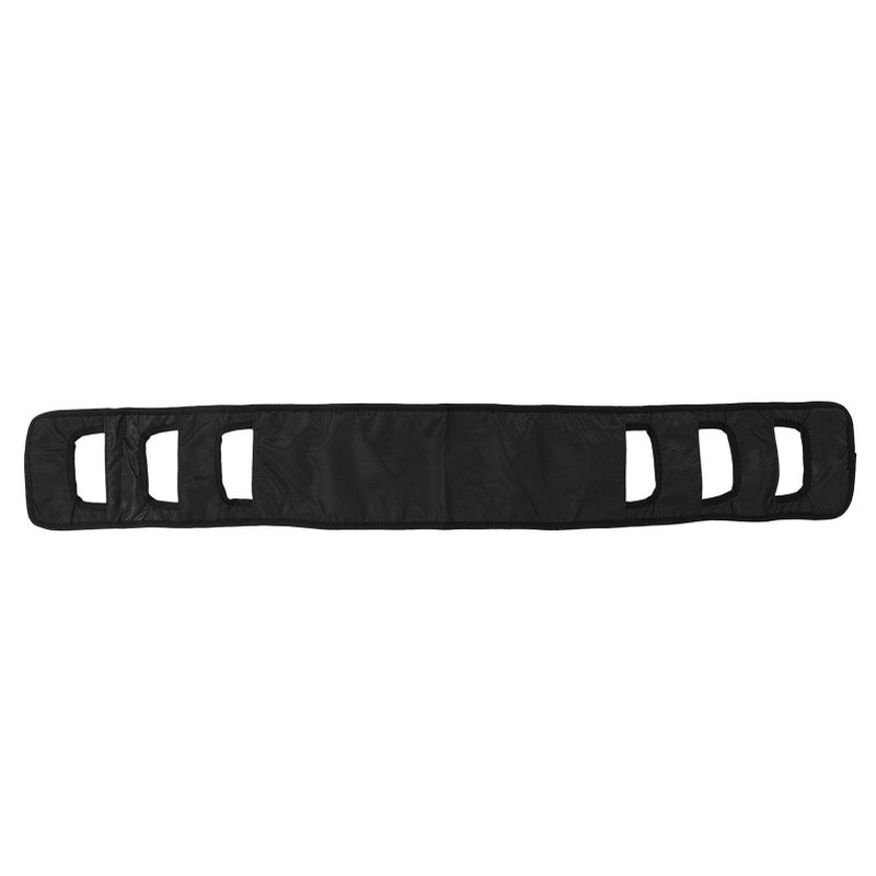 Bed Transfer Sling: Black, 400 Lb Load Capacity, Wide Contact Surface, Labor Saving Patient Turning Sling - Multifunctional Repositioning Sling for Elderly, Bedridden Patients, Caregivers - Image 1