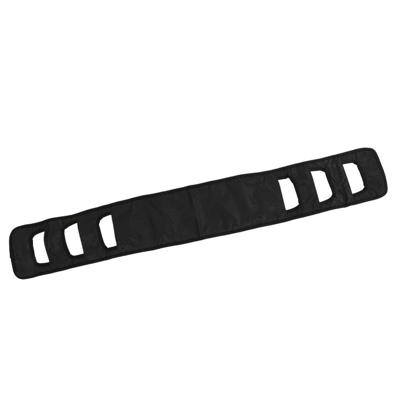 Bed Transfer Sling: Black, 400 Lb Load Capacity, Wide Contact Surface, Labor Saving Patient Turning Sling - Multifunctional Repositioning Sling for Elderly, Bedridden Patients, Caregivers - Image 2