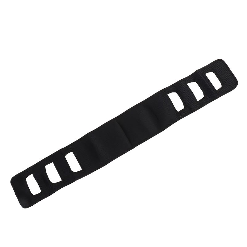 Bed Transfer Sling: Black, 400 Lb Load Capacity, Wide Contact Surface, Labor Saving Patient Turning Sling - Multifunctional Repositioning Sling for Elderly, Bedridden Patients, Caregivers - Image 4