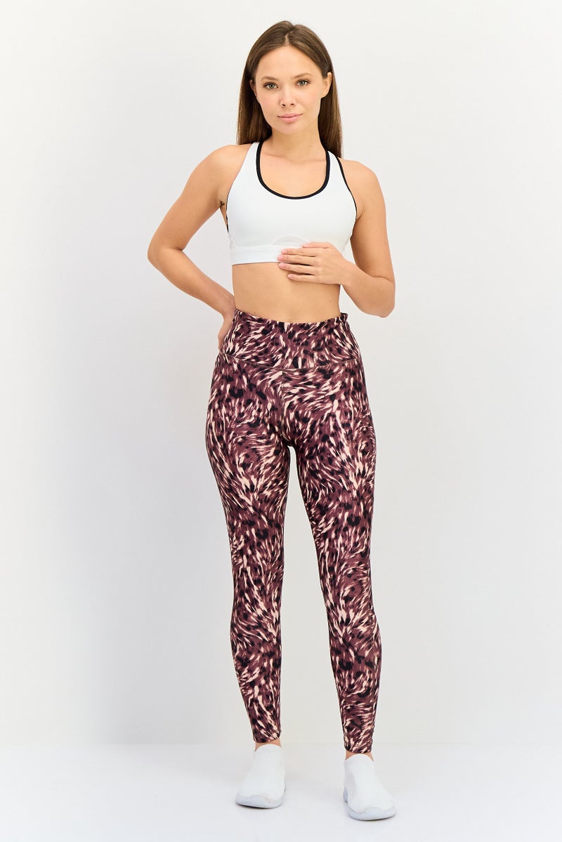 PUMA Women Sportswear Fit Pull On Training Leggings, Multicolor - Image 3