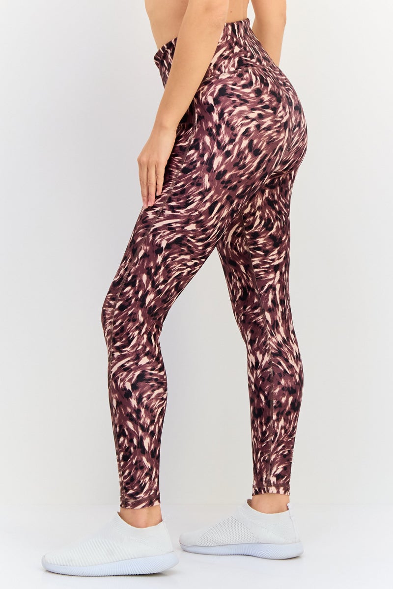 PUMA Women Sportswear Fit Pull On Training Leggings, Multicolor - Image 2