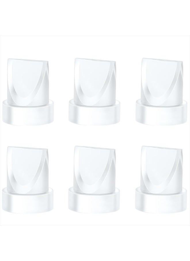 IVARONAL - 6PCS Duckbill Valves Compatible with Momcozy M5 Wearable Breast Pump, Replacement Pump Parts Accessories Compatible for V1 / V2 Hands Free Breast Pump Parts, Not Original Mom Cozy Accessories - Image 1