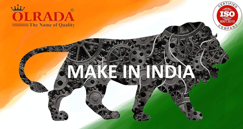 OLRADA Reinforced Steel Wire Lpg Hose-Gas Pipe with Clamp (2m) (ISI Marked) - Image 5