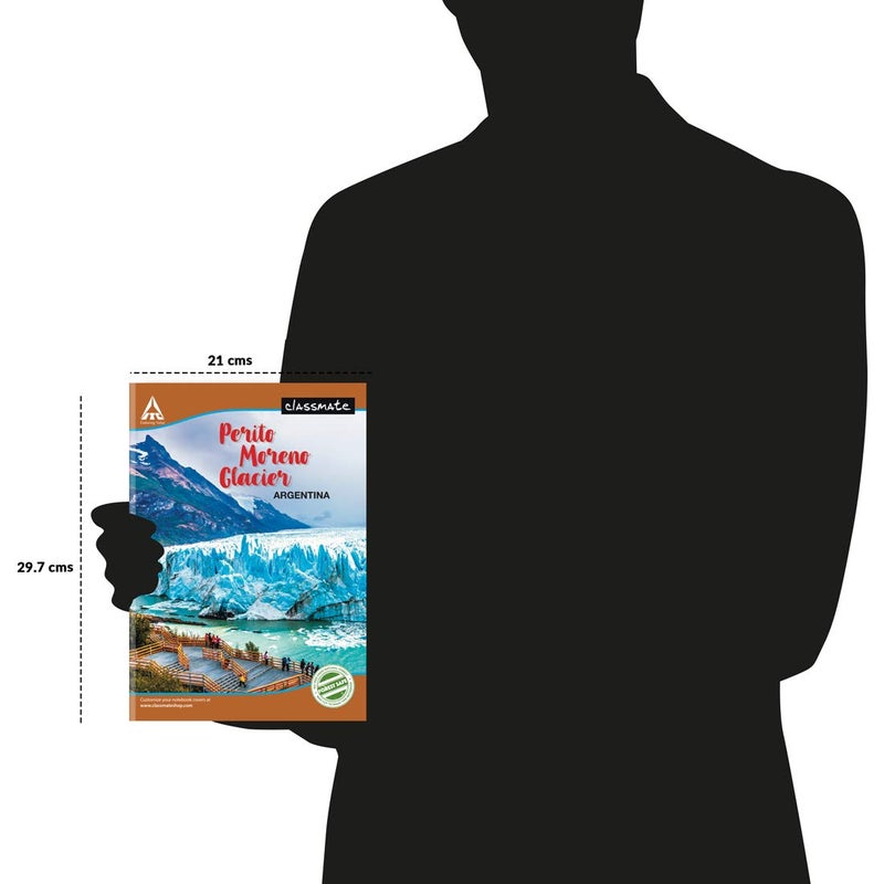 classmate كتاب طويل - بدون خطوط، 140 صفحة، 297 مم × 210 مم - عبوة من 3 - Image 4