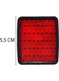 DNC Auto Part Rear Bumper Reflector Set of 2 for Fiat Doblo, Citroen, Peugeot  - Image 2