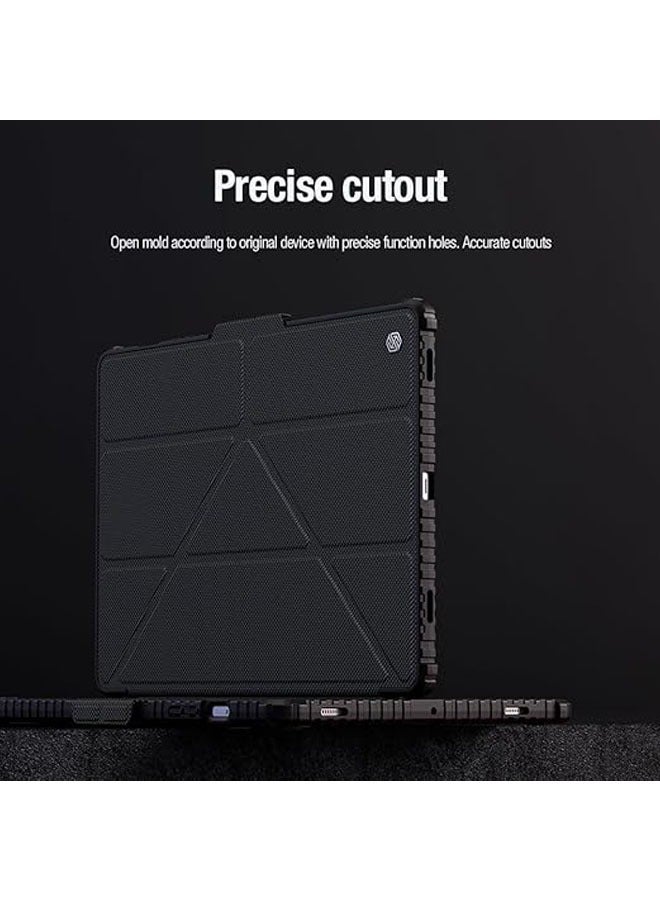 general Compatible with Samsung Galaxy Tab S9 Ultra Case 14.6 Inch Leather Case Pro Multi-Angle Folding Style for Galaxy Tab S9 Ultra Case - Image 5