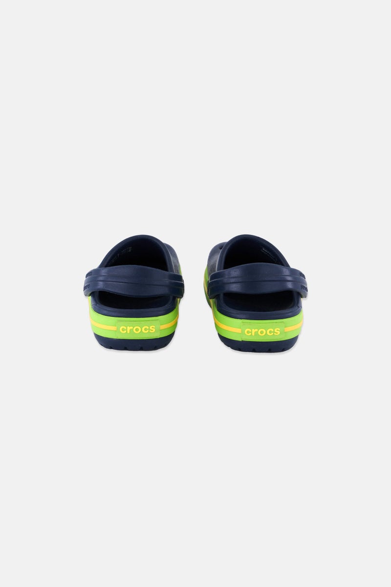 crocs Toddlers Boy Slingback Clog, Navy - Image 2