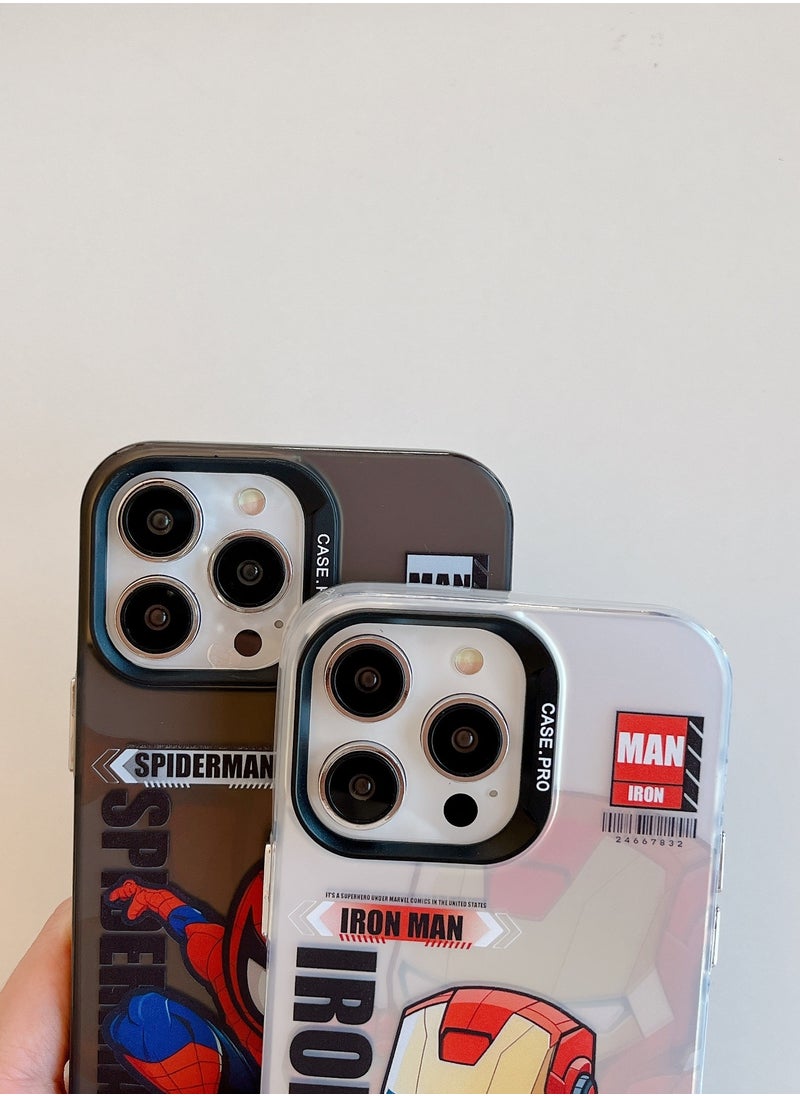 Case for iPhone 13 Pro 6.1 inch with Iron Man Pattern Cover