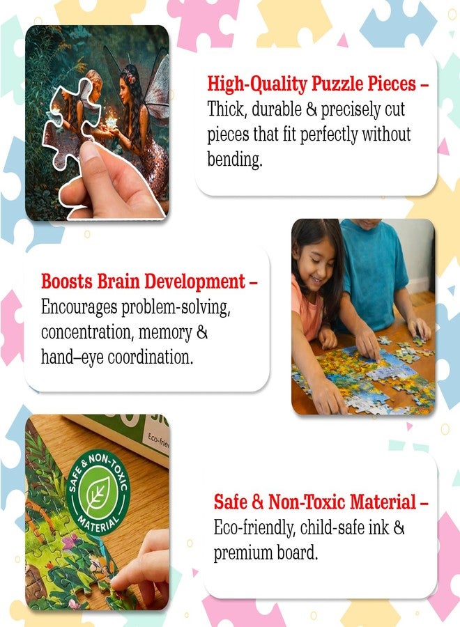 BRIJBASI Magical Faries Jigsaw Puzzles 1000 - Piece for Kids and Childrens – Educational, Gifts, Fun and Creative Game - Ages 9+ - Image 4