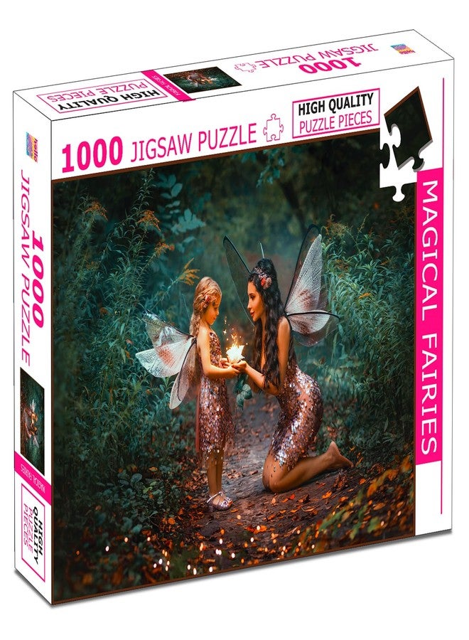 BRIJBASI Magical Faries Jigsaw Puzzles 1000 - Piece for Kids and Childrens – Educational, Gifts, Fun and Creative Game - Ages 9+ - Image 1