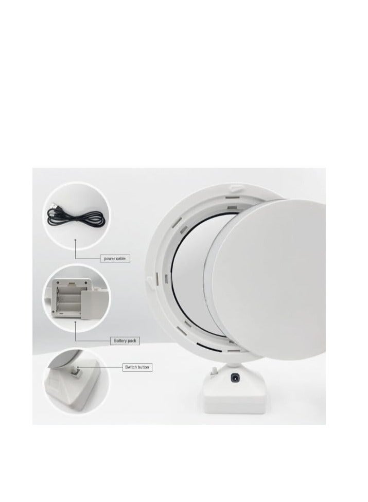 مرآة سحرية مضيئة بإطار LED لإضافة لمسة عصرية لديكور منزلك بتصميمات جذابه (متعدد الاشكال) - Image 3