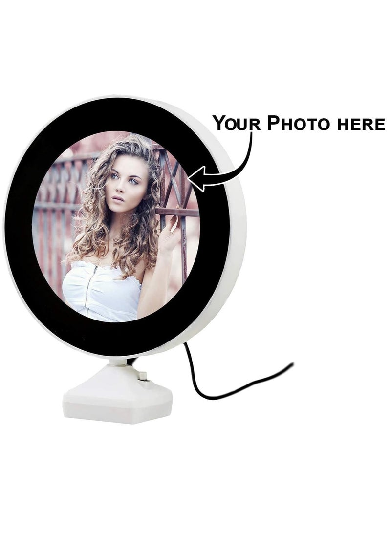 مرآة سحرية مضيئة بإطار LED لإضافة لمسة عصرية لديكور منزلك بتصميمات جذابه (متعدد الاشكال) - Image 4