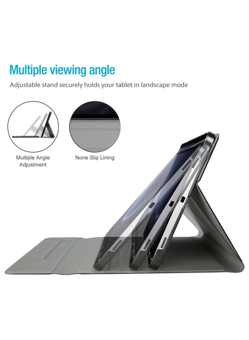 ELTRAZONE Keyboard Case for Galaxy Tab S9 FE Plus 12.4 2023, Protective Cover Case with Detachable Wireless Keyboard for Galaxy Tab S9 FE Plus (SM-X610 / SM-X616) 2023 –Black - Image 3