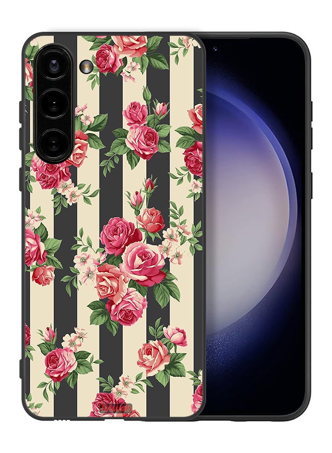 Tolwak Samsung Galaxy S23 5G Protective Case Cover Roses Pattern - Image 2