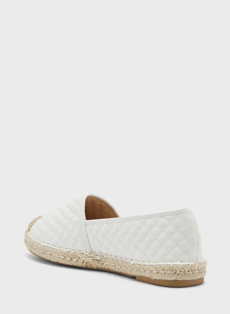 ELLA Quilted Toe Cap Espadrille