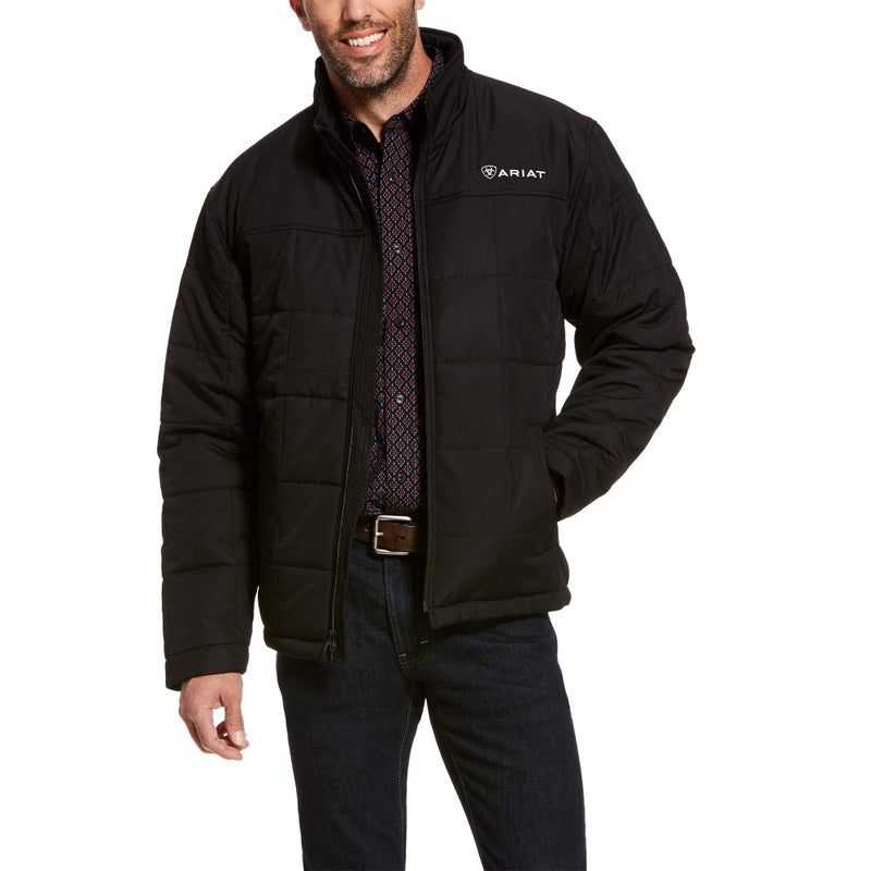 ARIAT Mens Crius Insulated Jacket Black Size XL