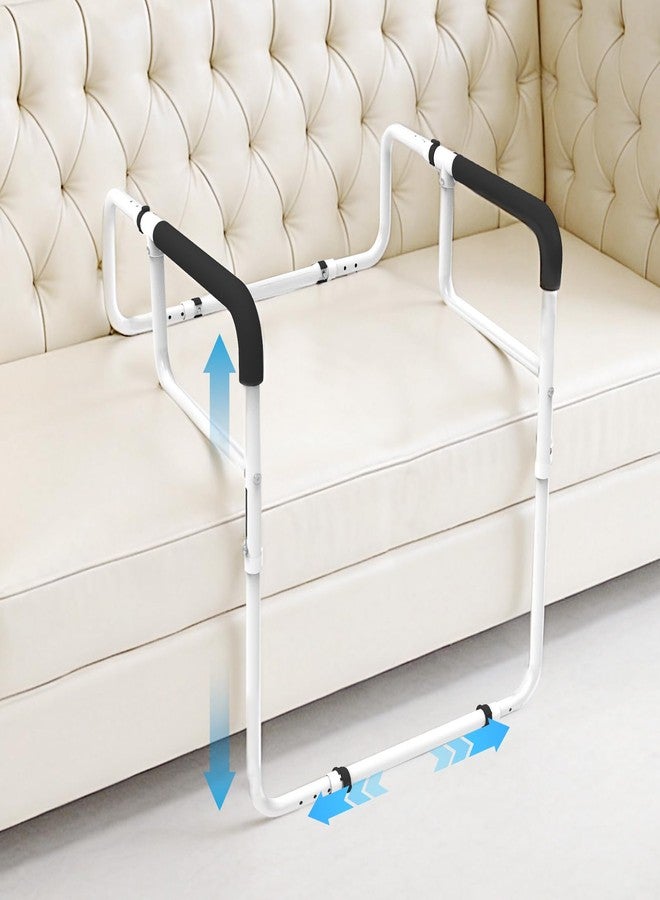 Support Way Supportway Adjustable Couch Stand Assist - 440 LBS Heavy Duty Mobility Stand, Sit to Stand Chair Assist for Elderly, Seniors, Disabled, Post-Op, Pregnant, Fits Sofa, Chair, White - Image 1