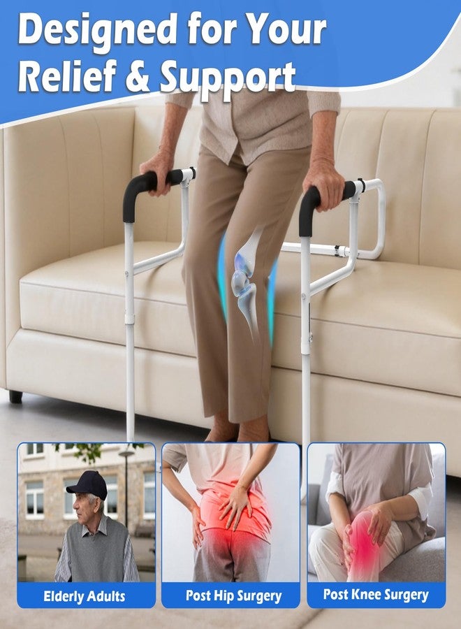 Support Way Supportway Adjustable Couch Stand Assist - 440 LBS Heavy Duty Mobility Stand, Sit to Stand Chair Assist for Elderly, Seniors, Disabled, Post-Op, Pregnant, Fits Sofa, Chair, White - Image 5
