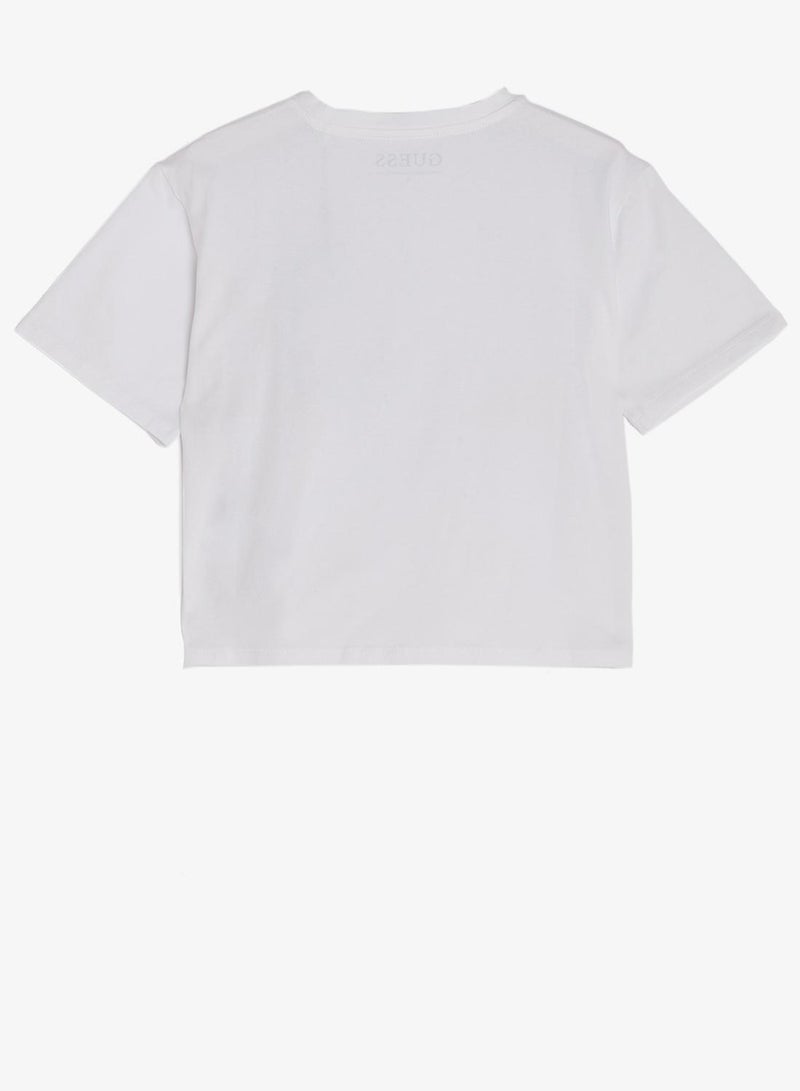 GUESS Youth Graphic Crew Neck T-Shirt - Image 3